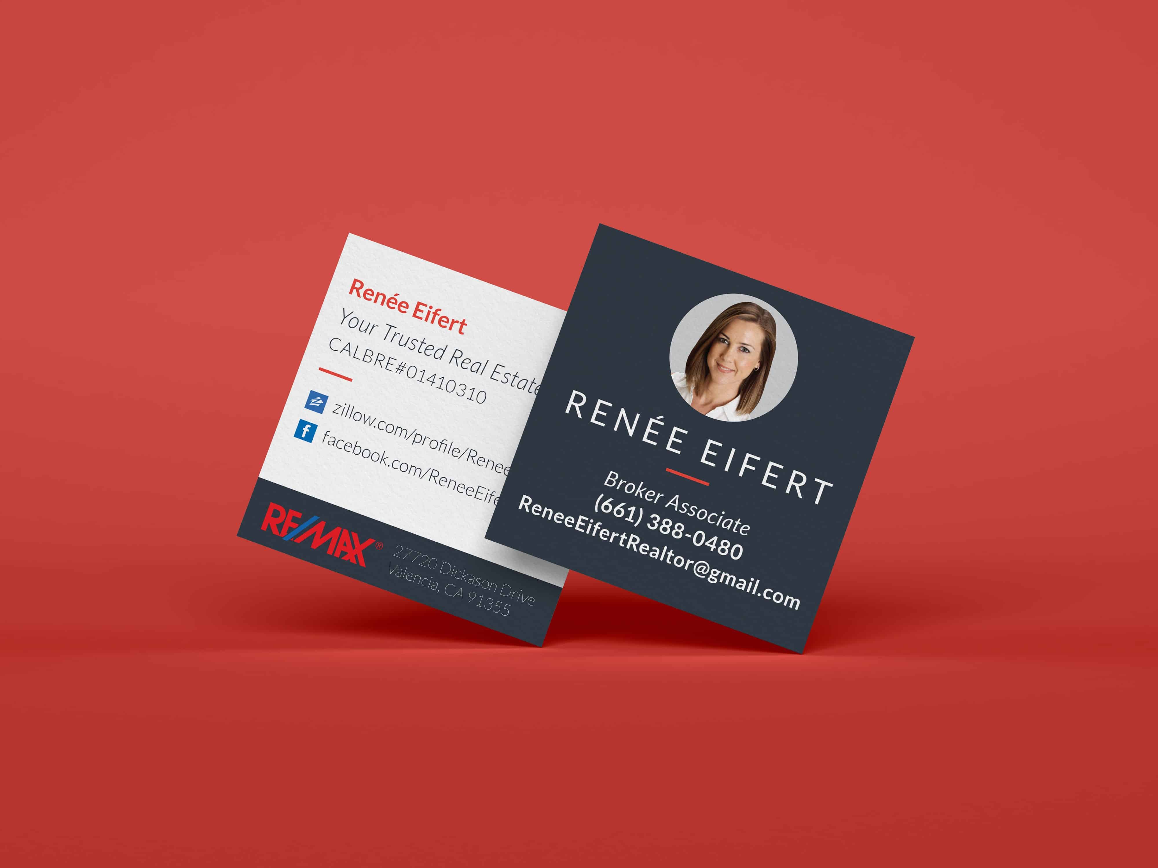 Renee Square Business Cards