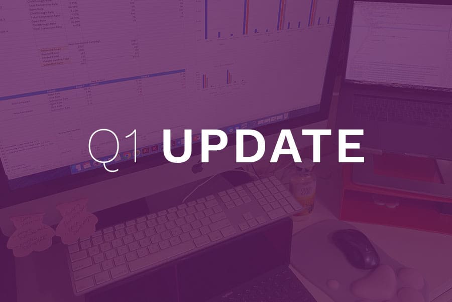 First Quarter Update on JMR Digital Marketing